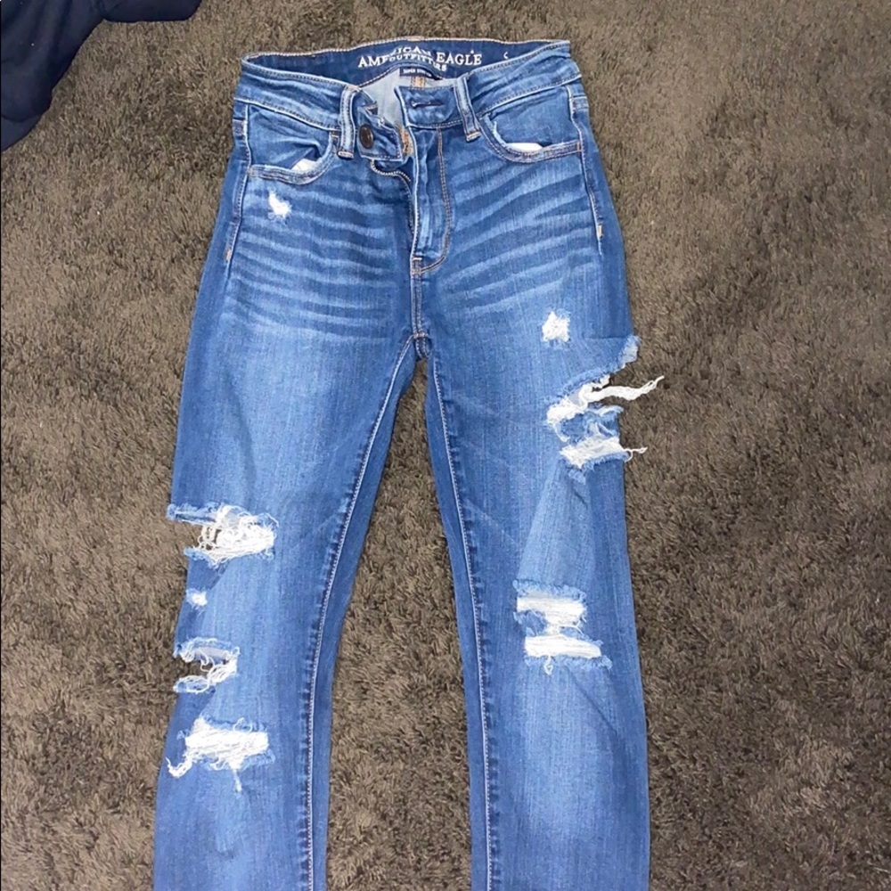 AEO high rise jeggings